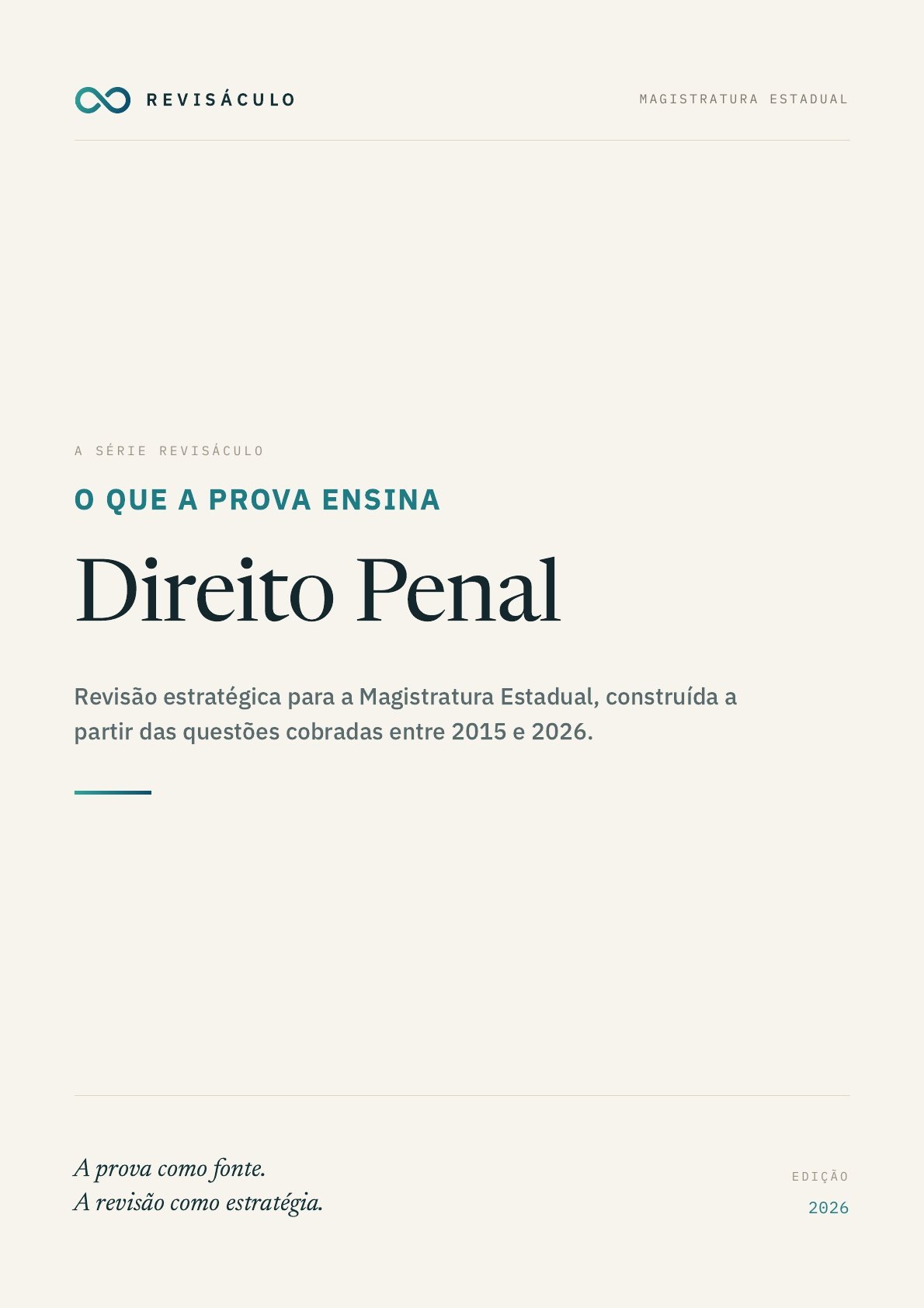 Capa completa de O Que a Prova Ensina - Direito Penal